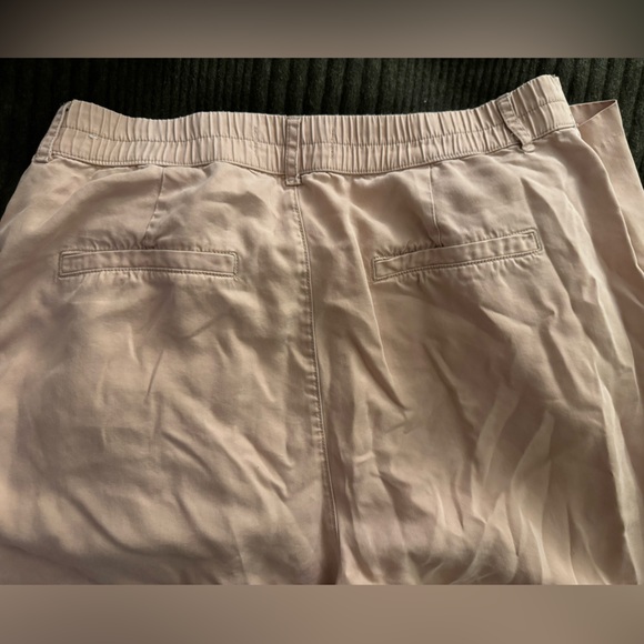 Abercrombie & Fitch cream Trousers medium tall size - Picture 2 of 4